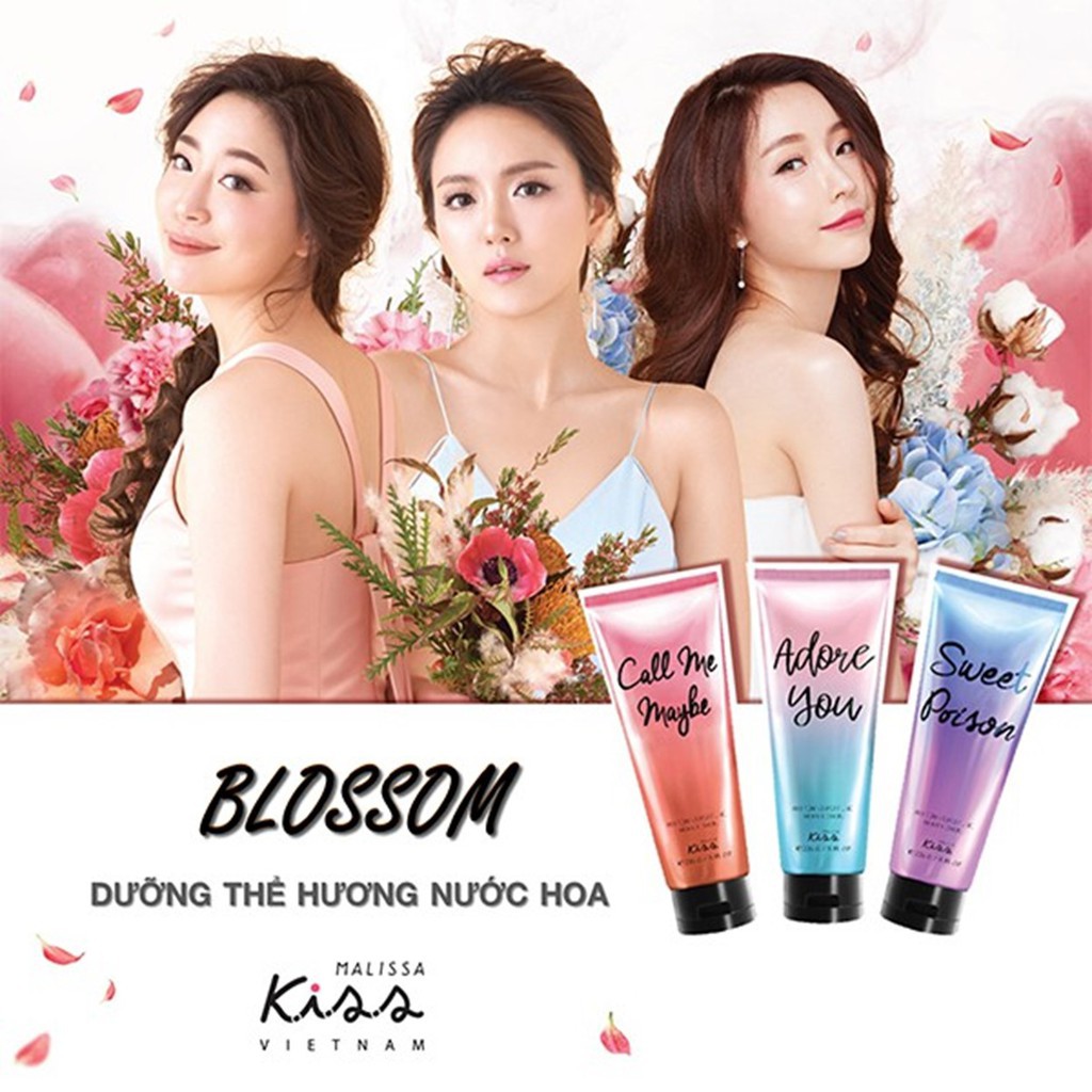 Sữa Dưỡng Trắng Da Toàn Thân Hương Nước Hoa Malissa Kiss - Hương Call Me Baby 226g | BigBuy360 - bigbuy360.vn