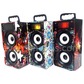 [GIÁ SỈ] Loa Bluetooth Hoa Văn KTS-669 Cao Cấp