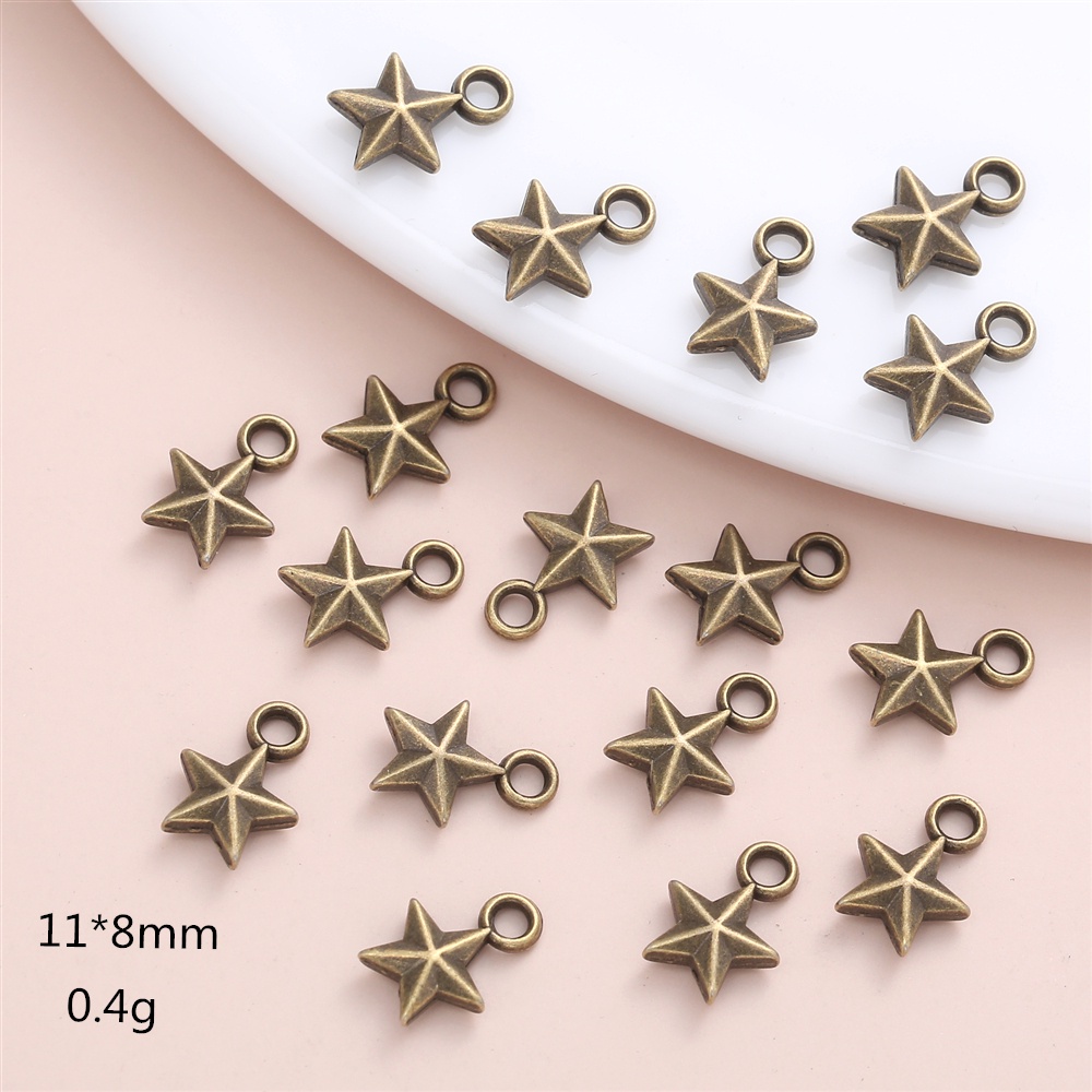 Bộ 50 Mặt Vòng cổ Hình Ngôi Sao Nhỏ Xinh Xắn