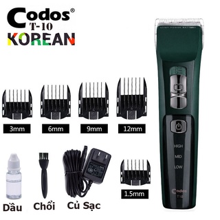  Tông Đơ Codos T10S Cao Cấp Thương Hiệu Hàn Quốc 