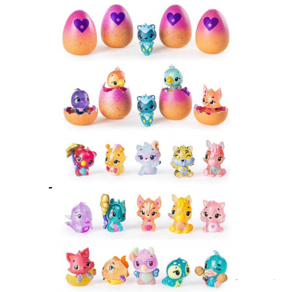 Trứng Hatchimal - Hatchimals mùa 1-2-3-4 - Thú Hatchimals