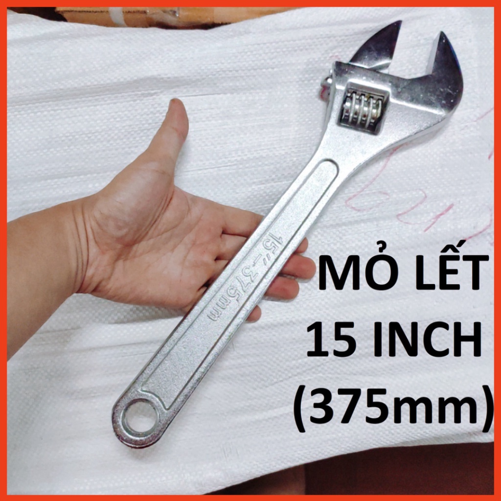 Mỏ lết size 15" , mỏ lết chính hãng FORGED STEEL