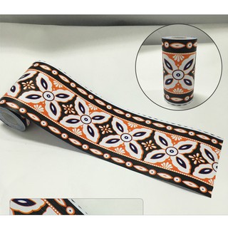 Decal dán viền 10cm x 10cm  Đường viền dán chân tường - mẫu số 5