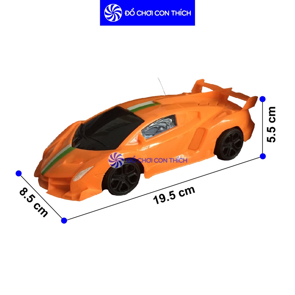 Đồ Chơi Xe Điều Khiển Từ Xa Lamborghini Cho Bé Chạy Pin, Tiến, Lùi - Nhựa ABS An Toàn 668-33