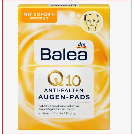 Miếng đắp mắt Balea Q10 Anti falten Augen Pads (6x2)