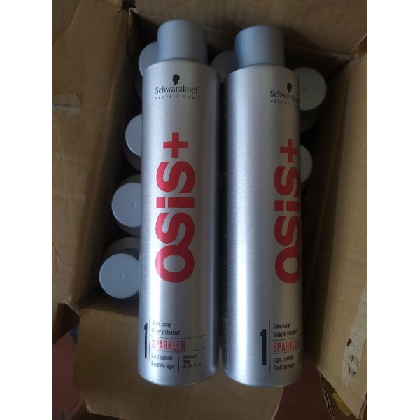 Gôm xịt bóng tóc  Osis+ 1 Sparkler 300ml, gôm xịt bóng osis, Osis+ 1 Sparkler 300ml