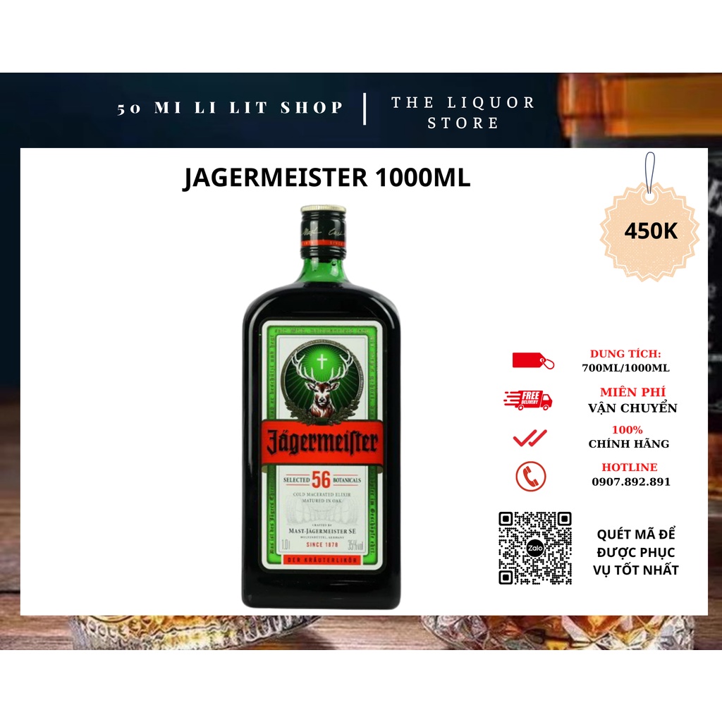 Jager 1000ml * 1 chai