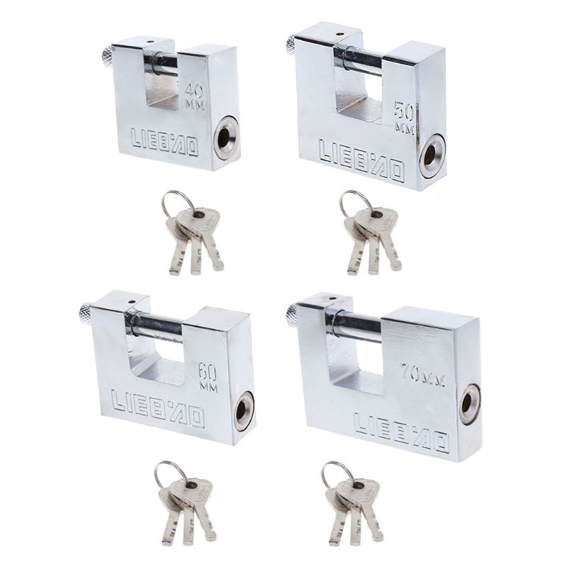 Ổ khóa ngang bằng thép kiểu cổ điển an toàn tiện lợi