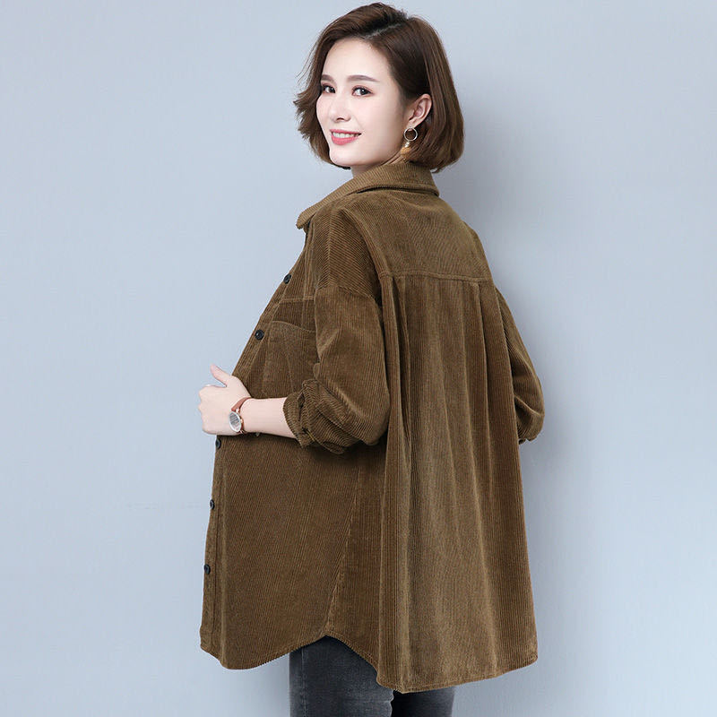 Áo Khoác Cardigan Màu Trơn Thời Trang Retro Cho Nữ