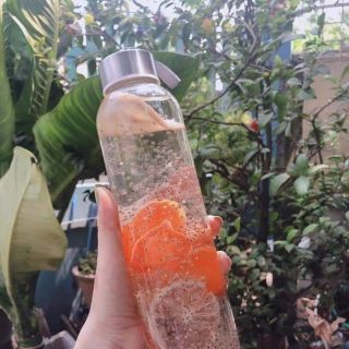 Set 5 chai thủy tinh 300ml detox