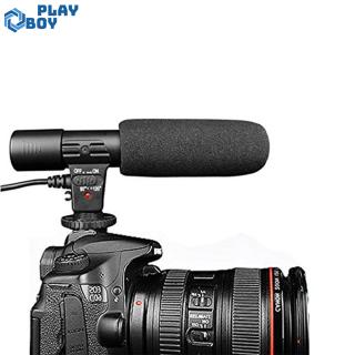 Camera Microphone 3.5mm Digital Video Recording Microphone for D-SLR Camera Nikon/Canon Camera/DV