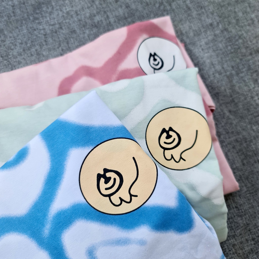 Áo phông áo thun nam nữ tay lỡ from rộng freesize chất cotton thoáng mát in hình hình full áo thỏ mokishop