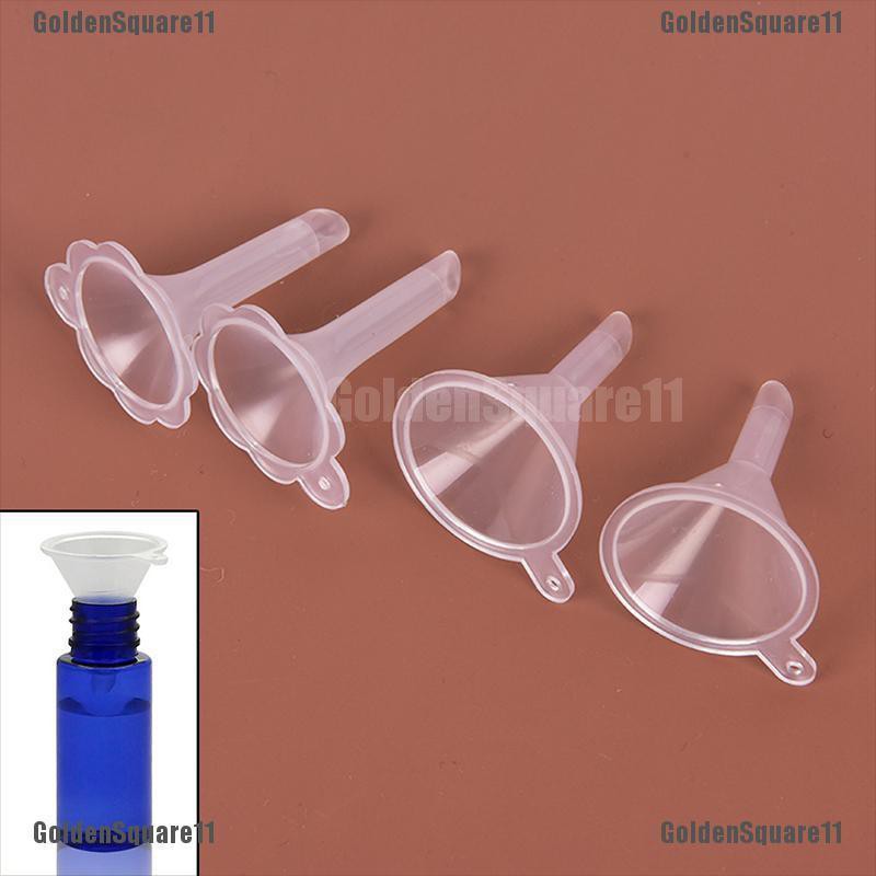 Set 10 Phễu Nhựa Nhỏ Dễ Thương Dùng Chiết Nước Hoa / Dầu Thơm