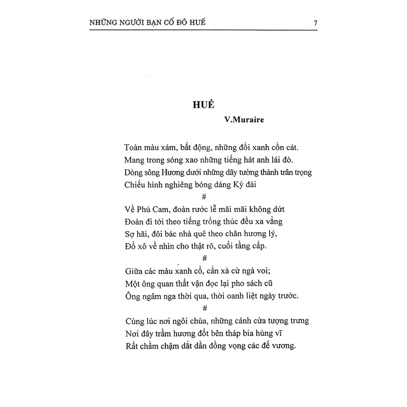 Sách Những Người Bạn Cố Đô Huế - Tập VI A (1919)