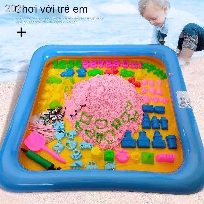 【hàng mới】Bộ đồ chơi cát không gian một đến mười catties cho bé trai và gái