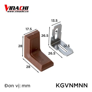 Bộ ke góc vuông nhựa mini  - liên kết chắc chắn các thành phần, cố định, tạo góc vuông