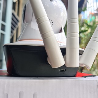 CAMERA IP WIFI YOOSEE 3 RÂU QUAY ĐÊM CÓ MÀU - XOAY 360 ĐỘ - THEO DỖI ĐỐI TƯỢNG