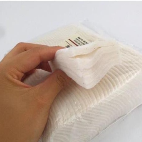 Bông tẩy trang Muji hữu cơ Nhật Bản Cotton Pads 180 miếng organic shiroba