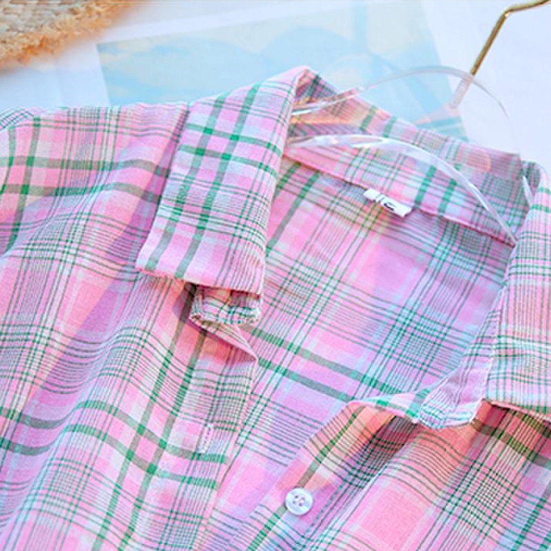 Áo Khoác Cardigan Vải Chiffon Mỏng Tay Dài Chống Nắng Họa Tiết Kẻ Sọc Thời Trang Mùa Hè Cho Nữ