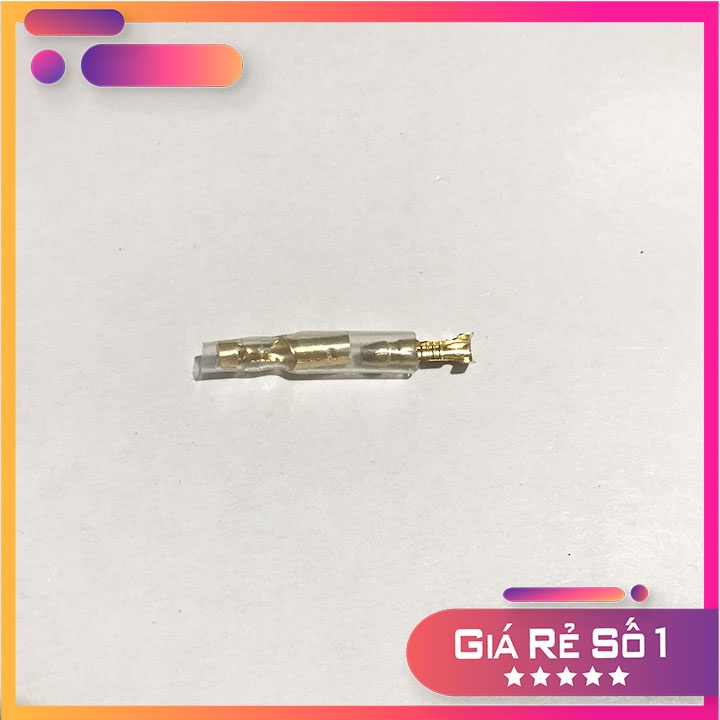 Bộ cốt cos đồng đầu đạn cắm đực cái vỏ nhựa điện xe máy 3.5mm