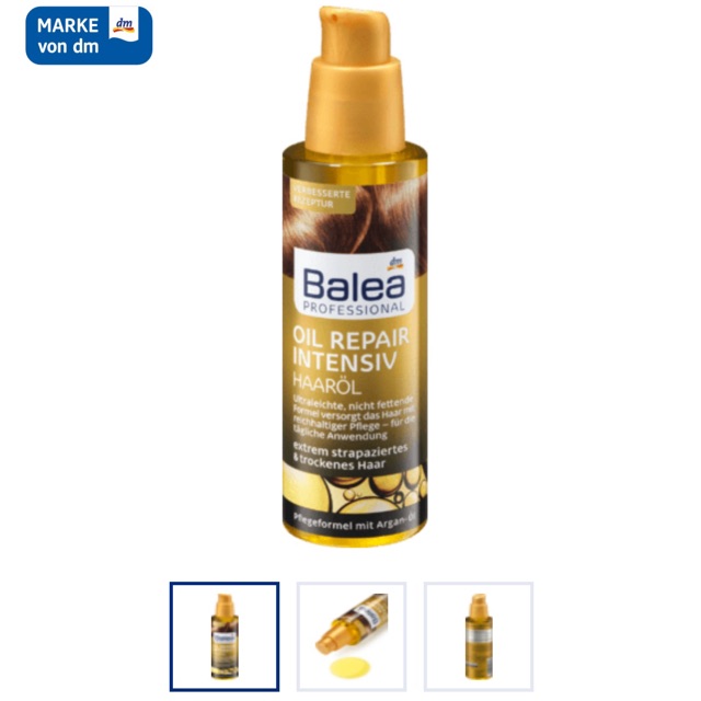Dầu dưỡng tóc Balea