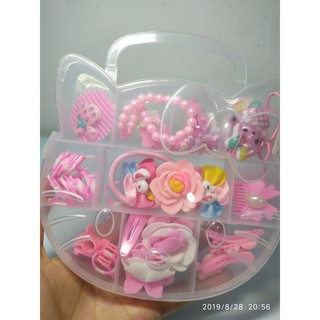 BỘ BUỘC TÓC HELLO KITTY CHO BÉ