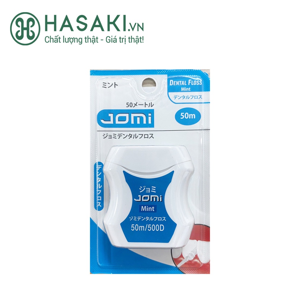 Chỉ Nha Khoa Jomi Dental Floss Mint Hương Bạc Hà Dental Floss Mint 50m