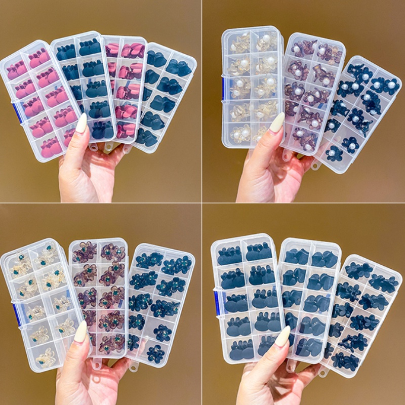 Kẹp Tóc Mini Phong Cách Hàn Quốc Dễ Phối Đồ Thời Trang Cho Nữ