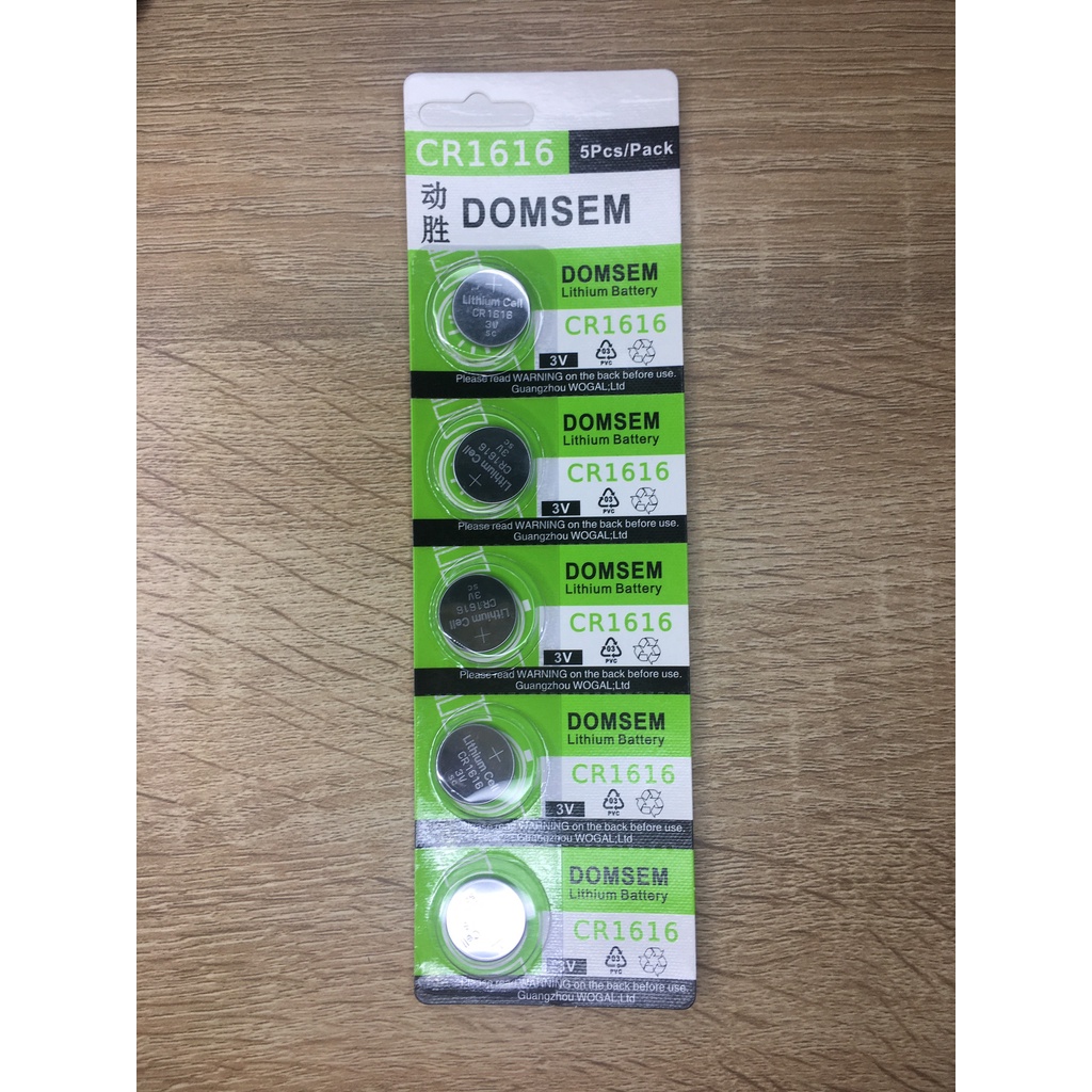 Vỉ pin Domsem CR1616 1616