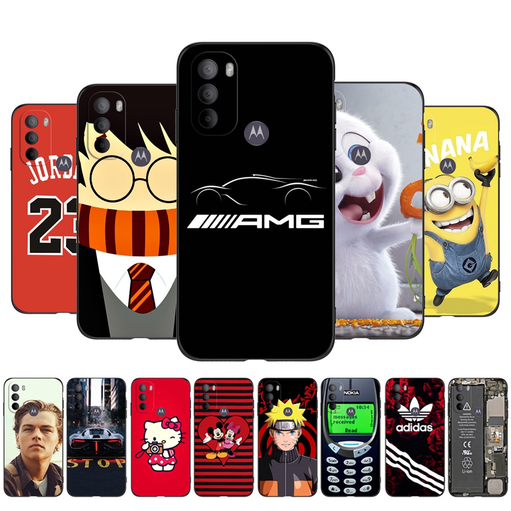 Ốp Điện Thoại Tpu Dẻo Màu Đen In Họa Tiết Thời Trang Cho Motorola Moto G71 5G Moto G71 5G MotoG71