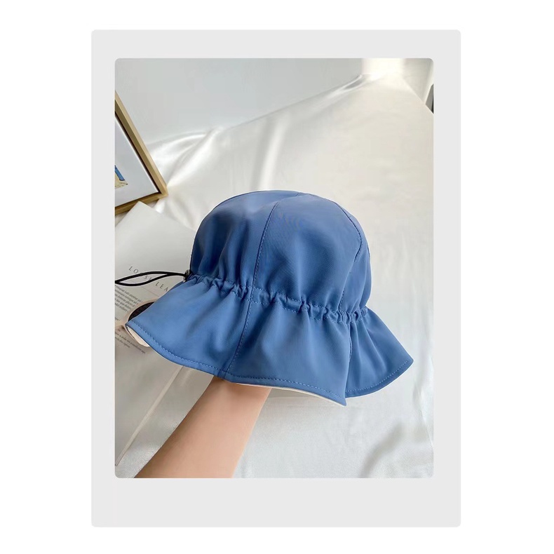 Nón Bucket Hai Mặt Phong Cách Hàn Quốc Thời Trang Mùa Hè Cho Nữ