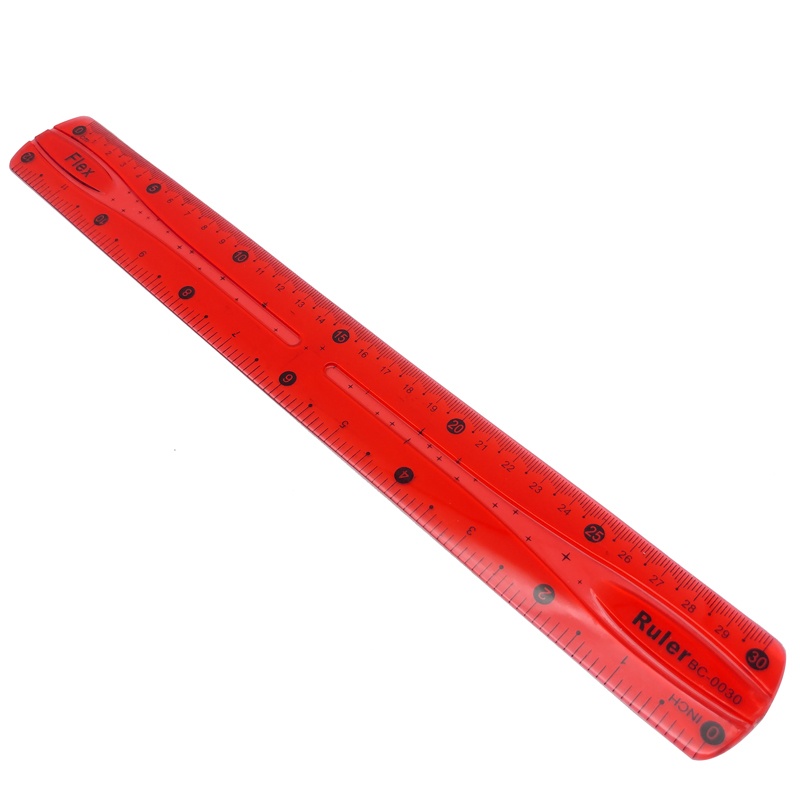 Thước Dẻo 30 cm BC-0030 - Màu Đỏ