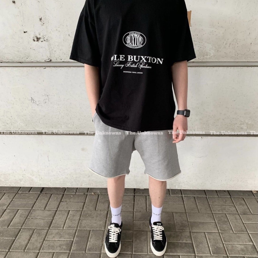 ⚡️[BEST QUALITY]⚡️ -Áo Tee COL.E BUXTOON Crest Black-Vintage White,áo thun CB cao cấp full túi tag
