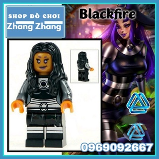 Đồ chơi Xếp hình mô hình Blackfire Starfire siêu anh hùng Teen Titans Minifigures WM446