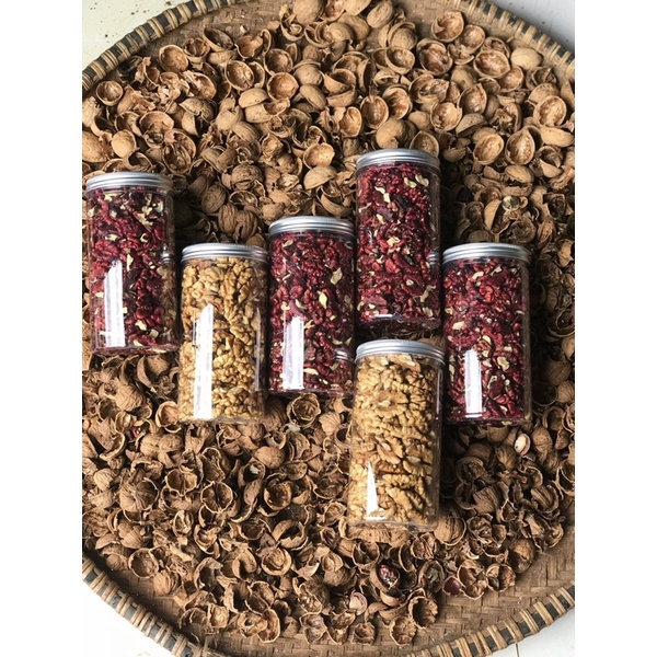 Nhân Hạt óc chó Trần Anh Food - Nhân Hạt óc chó vàng, 500g loại 1 thơm ngon sấy nguyên vị, hạt óc chó nướng vị mật ong