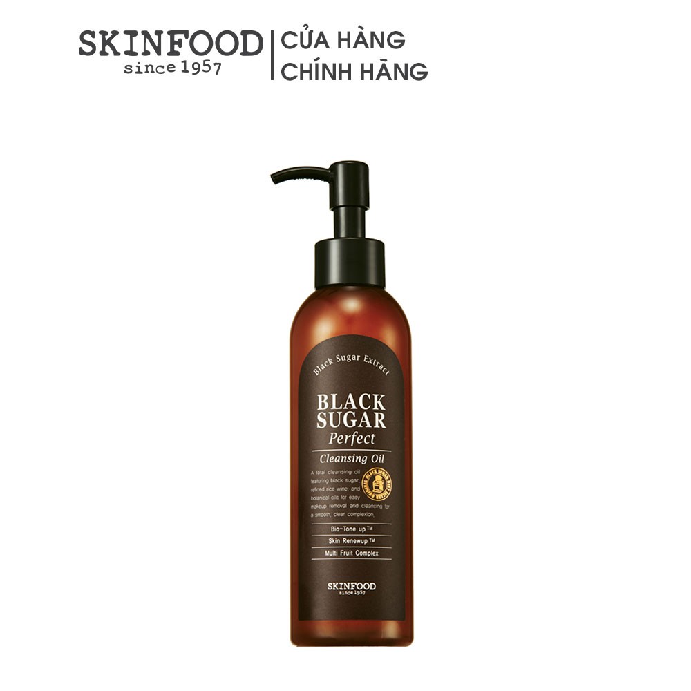 Tẩy trang dạng dầu Skinfood Black Sugar Perfect Cleansing Oil 200ml