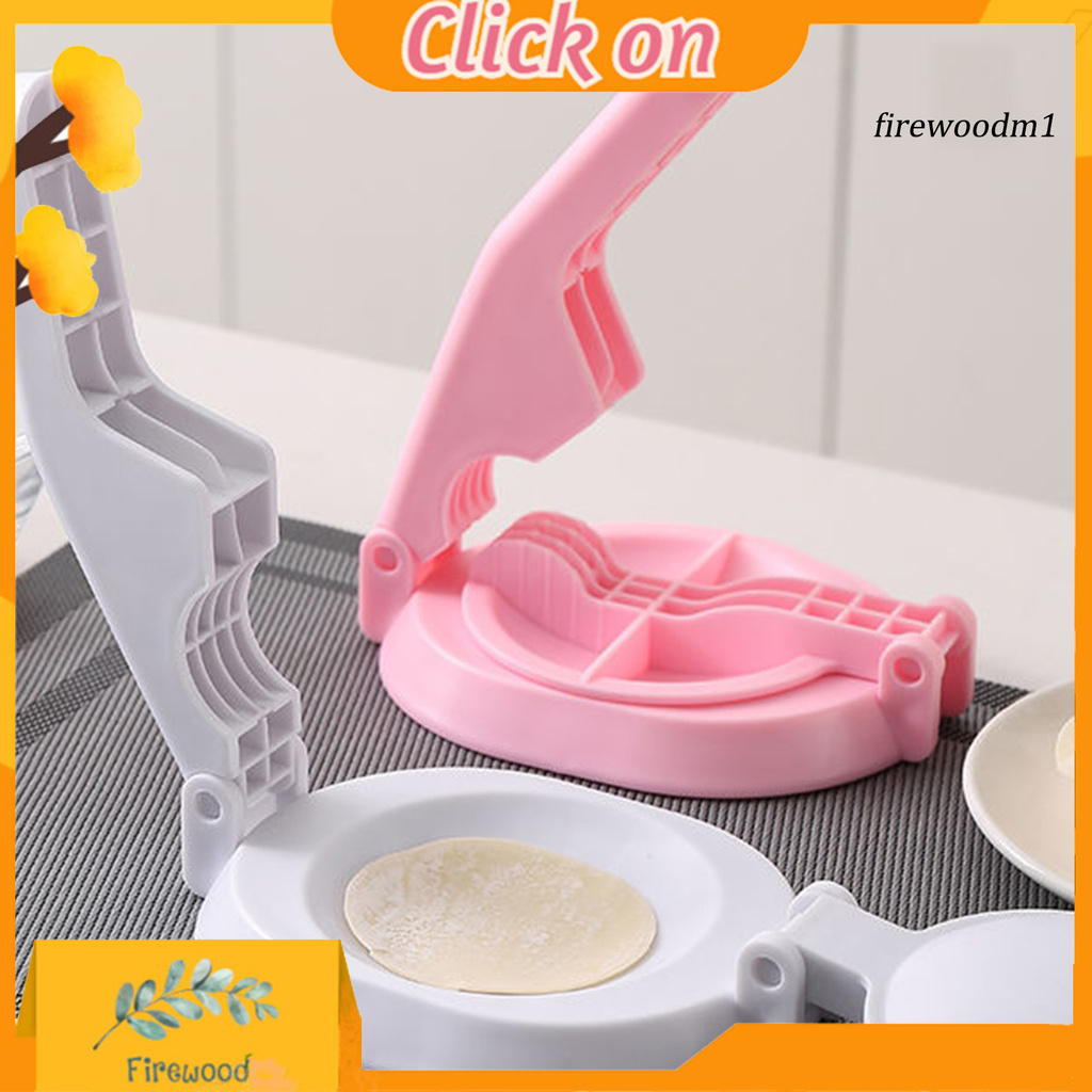 [FW]Dumpling Skin Maker Household High Efficiency PP Manual Dough Press Mold Pastry Accessories for Home
