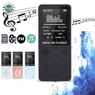 Máy nghe nhạc MP3 FM có màn hình màu 1.8'' TFT hỗ trợ thẻ nhớ TF 32GB chất lượng cao