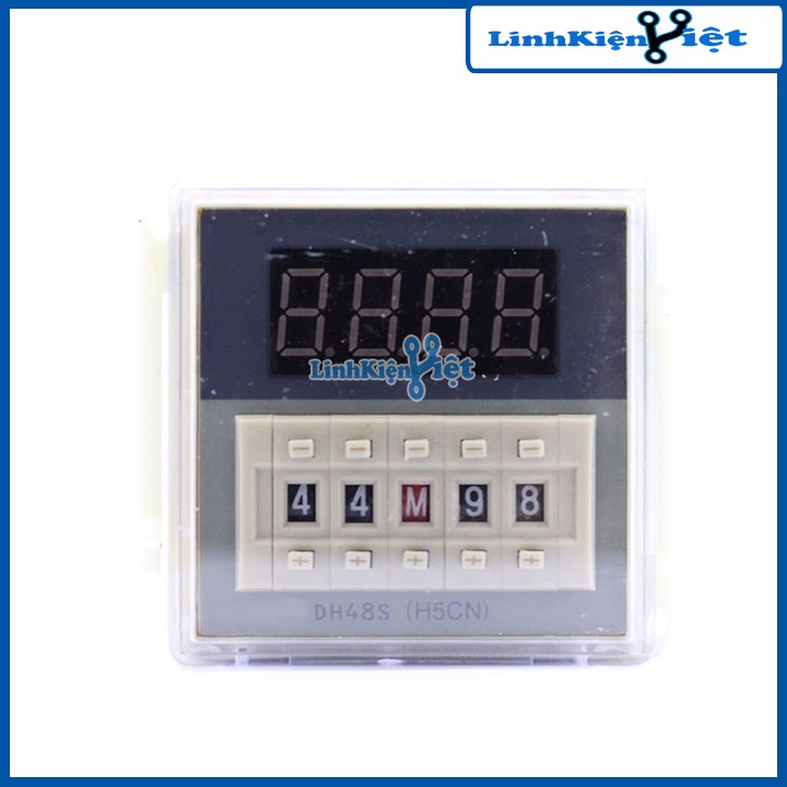Rơ Le Thời Gian OmRon DH48S-1Z 220VAC 0.1S-99H (1 Cặp Tiếp Điểm)