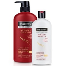 Combo Tresemme Keratin Smooth (1 gội 640g + 1 xả 340g)