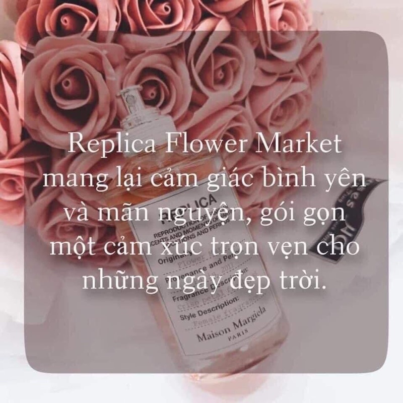 Nước hoa dùng thử Replica Flower Market