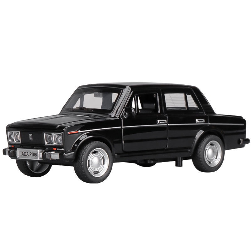 Mô Hình Xe Hơi LADA 2106 Bằng Hợp Kim Có Đèn Và Âm Thanh Tỉ Lệ 1: 32