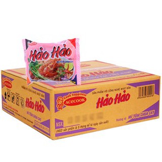 Thùng mì Hảo Hảo Chua Cay (30gói x 75g)