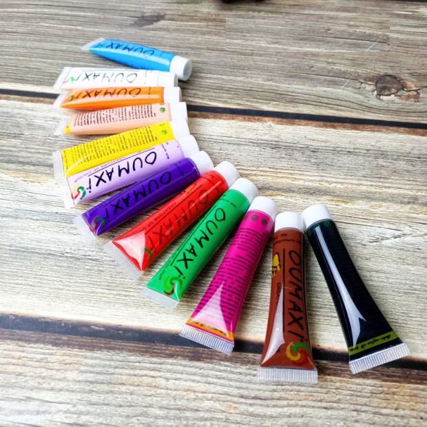 Bộ Bột Vẽ Móng Oumaxi 12 màu (12ml/tuýp)