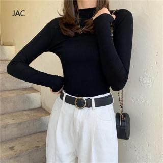 Áo cổ lọ dài tay dáng ôm thời trang nữ thanh lịch