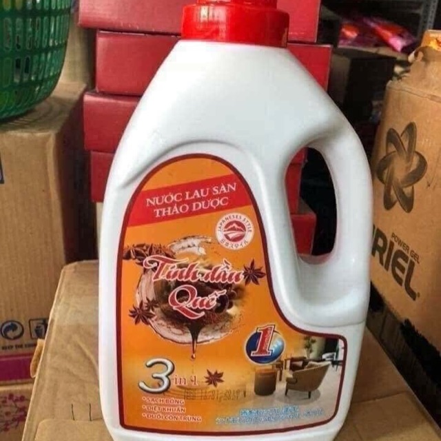 Nước lau sàn hương quế