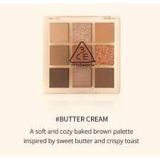 MÀU MẮT 3CE MULTI EYE COLOR PALETTE WARM&COLD-MÀU BUTTER CREAM-VỎ VÀNG