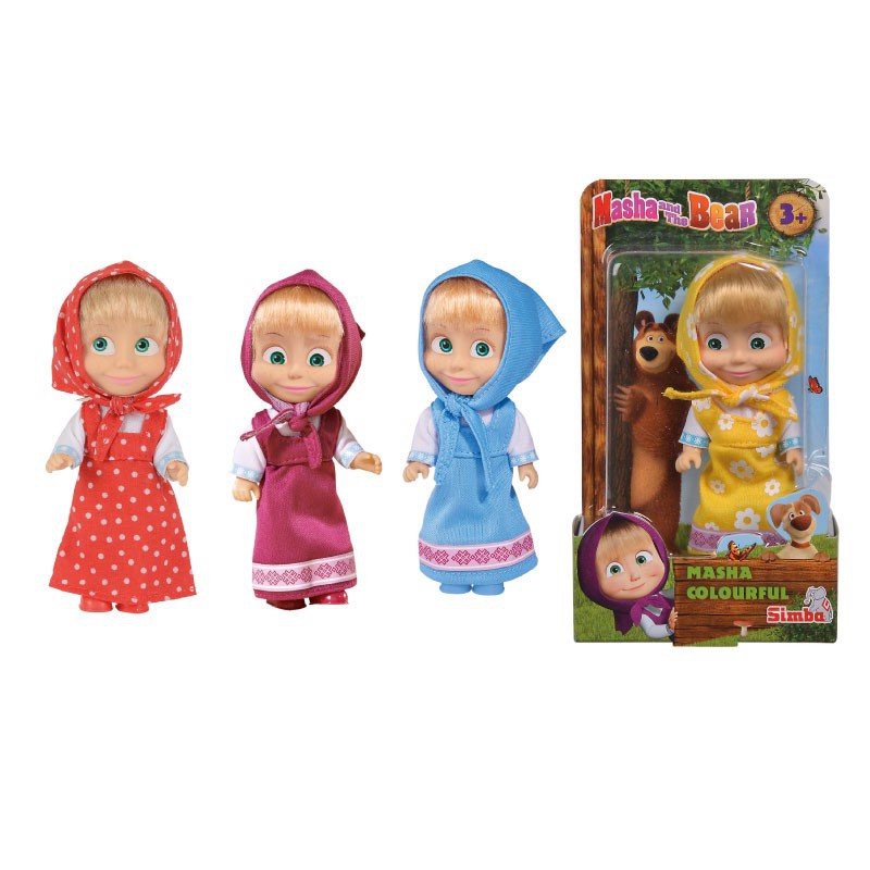 Đồ Chơi Búp Bê MASHA AND THE BEAR Masha Colourful - 109301678