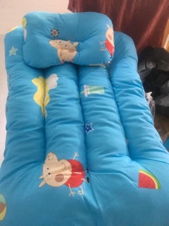 Bộ nệm gối cho bé sơ sinh dày 10cm