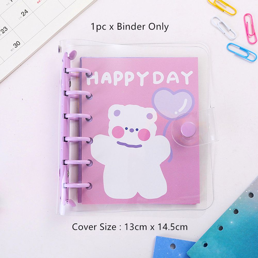 Sổ ghi chú 6 trang bìa in họa tiết hoạt hình dễ thương cho học sinh